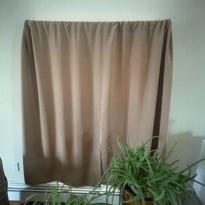 Elegant Tan Curtains